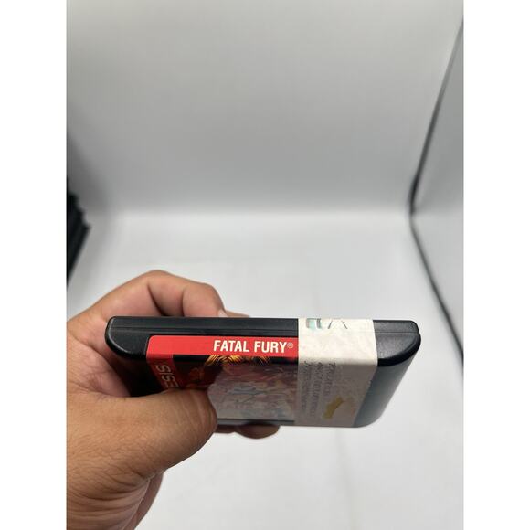 Fatal Fury 2 (Sega Genesis, 1994) With Box Tab - Authentic - Tested - Works! - Picture 8 of 9